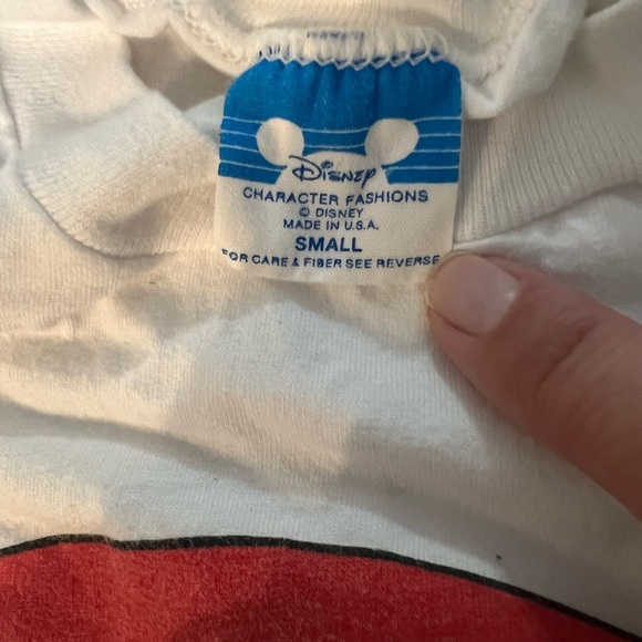 Vintage Mickey Mouse Club 80s Single Stitch White T-Shirt Size Small - Picture 8 of 9